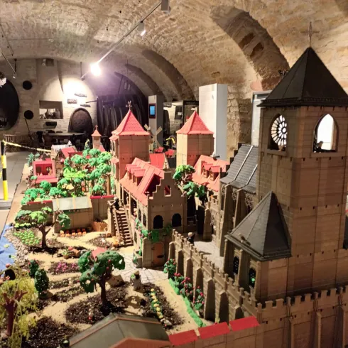 Playmobil-Kloster (© Stadtmuseum Bad Dürkheim)