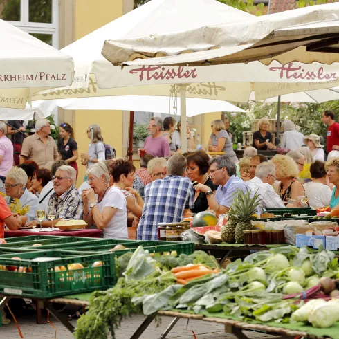 Das Marktfrühstück auf dem Obermarkt