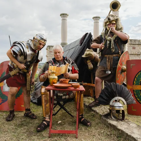 Waschechte Römer erwarten Sie an diesem Wochenende