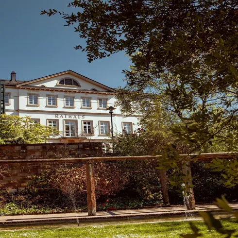 Ansicht aus Kurpark (© Stadt Bad Dürkheim)