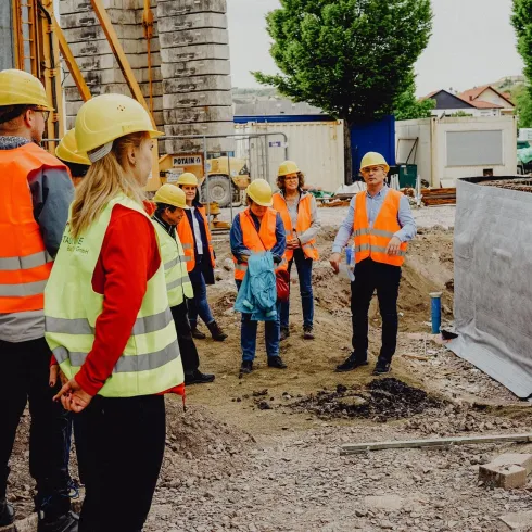 Baustelle Therme