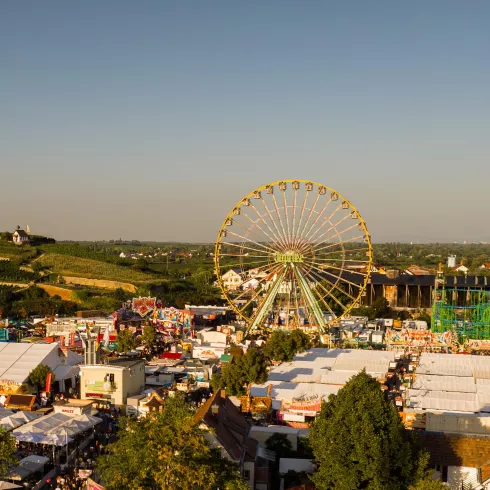 Ausblick auf das Riesenrad Jupiter Ausblick auf das Riesenrad Jupiter