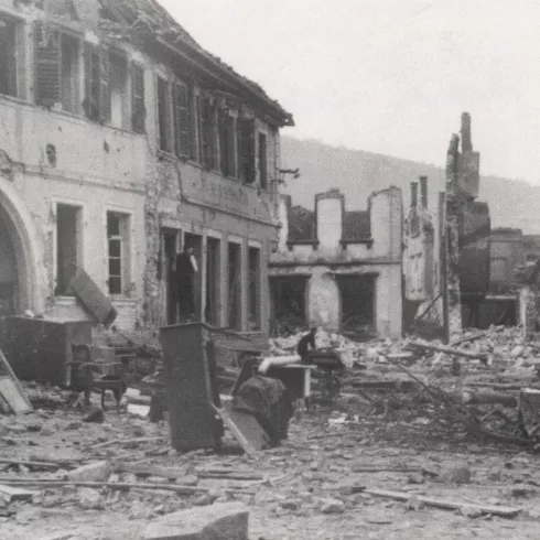 Obermarkt (© Stadtmuseum Bad Dürkheim) Obermarkt (© Stadtmuseum Bad Dürkheim)