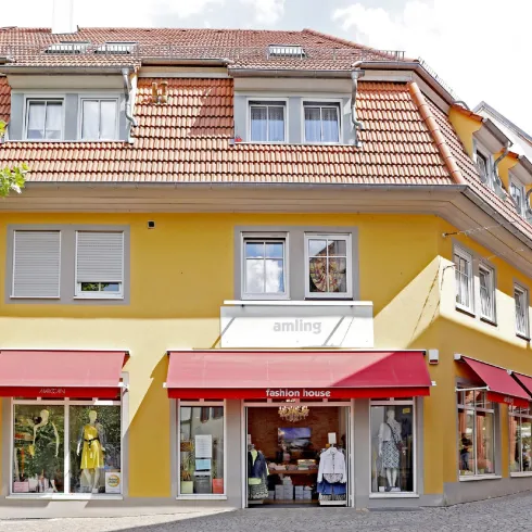 Aussenansicht auf das Amling Fashion House
