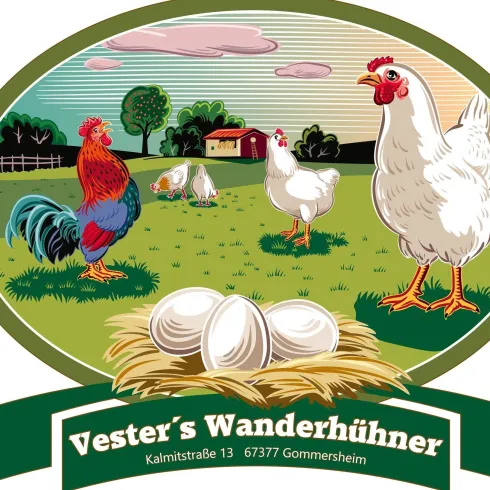 Vesters Wanderhühner Logo (© Vesters Wanderhühner)