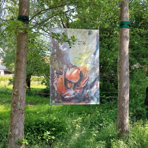 Open Air Ausstellung Kunstpfad Kirrweiler_Manja Adamson