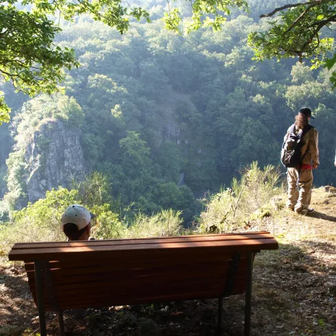 Ausblick auf Klausfelsen (© VG Baumholder)