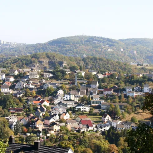 Blick auf Oberstein (© VG Baumholder)