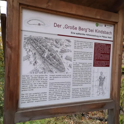 Großer Berg - spätrömische Höhensiedlung Großer Berg - spätrömische Höhensiedlung