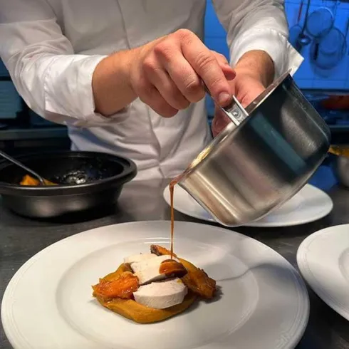 Pop-Up Menü im Wilhelmshof (© Sekt- und Weingut Wilhelmshof)