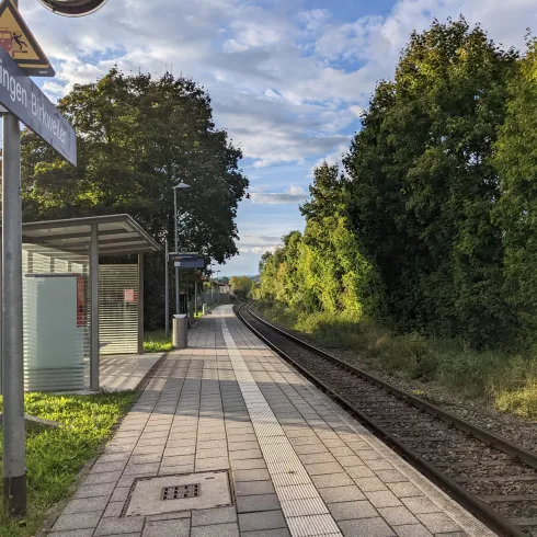 Haltepunkt an der Strecke Landau-Pirmasens