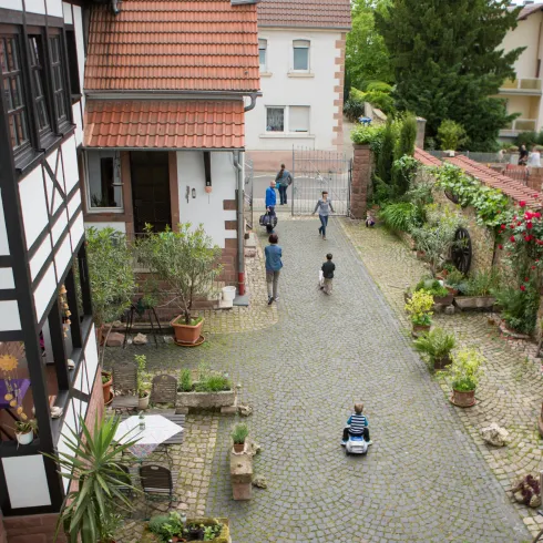 Außenansicht Gästeweinhaus Wendel