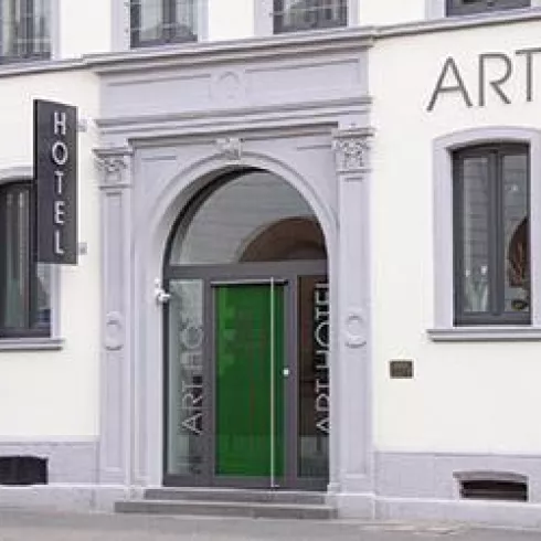 Art Hotel Lauterbach-Eingang (© Quelle: Art Hotel Lauterbach)