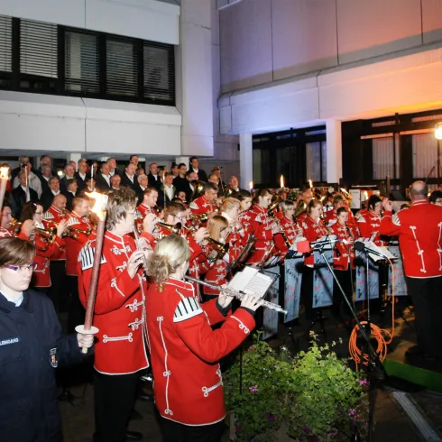 Heimatfest 2015 großer Zapfenstreich (© Südpfalz Tourismus VG Rülzheim)