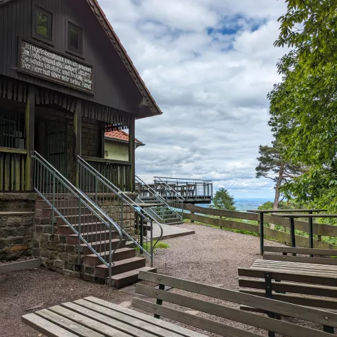 Ringelsberghütte (© Nicola Hoffelder, Landau-Land)