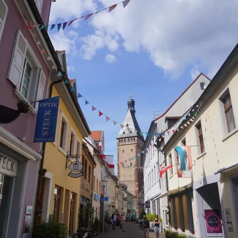 Blick zum Altpörtel (© Stadt Speyer  Schmitt)