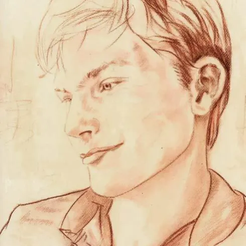 Protrait von Markus Klammer, 1983, Alfred Crepinko (© Markus Klammer-Stiftung)