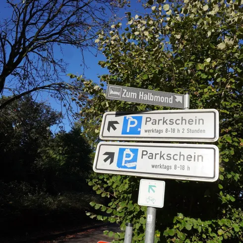 Wegweiser (© Stadt Speyer, Tourist-Information)