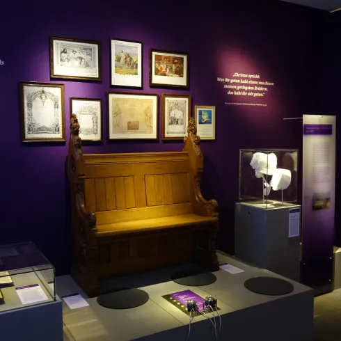 Ausstellungsraum (© Historisches Museum der Pfalz Speyer / Foto: Ludger Tekampe) Ausstellungsraum (© Historisches Museum der Pfalz Speyer / Foto: Ludger Tekampe)