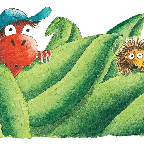 Kokosnuss und seine Freunde bei den Dinosauriern (© cbj Kinder- und Jugendbuchverlag in der Penguin Ra)