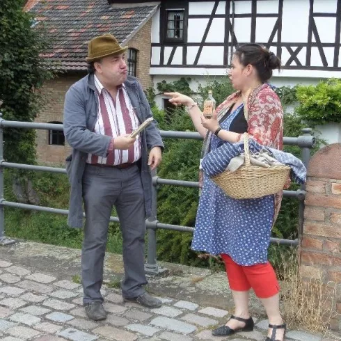 Comedy Stadtspaziergang (© Peter Bilhöfer) Comedy Stadtspaziergang (© Peter Bilhöfer)