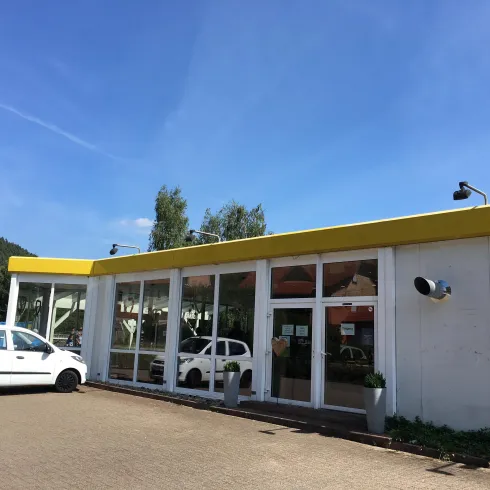 Café Außenansicht
