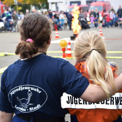 Auch die Jugendfeuerwehr wird am Tag der offenen Tür dabei sein.