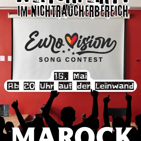 Ein Plakat für einen Quizabend im Marock. Das Event findet am Donnerstag, den 26. Februar, von 20 bis 22 Uhr statt.