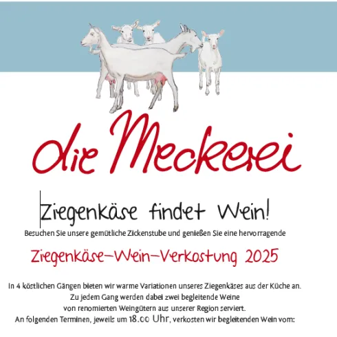Ziegenkäse findet Wein 2025