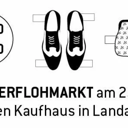 Ein Kleidermarkt findet am 25. April im Alten Kaufhaus in Landau statt. Die Öffnungszeiten sind von 09:00 bis 16:00 Uhr.