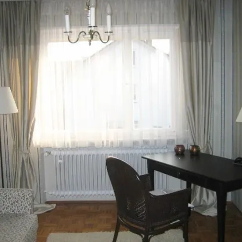 Salon Bleu Apprtment Soleil