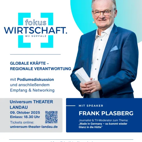 Plakat zu fokus Wirtschaft - WJ Südpfalz Plakat zu fokus Wirtschaft - WJ Südpfalz