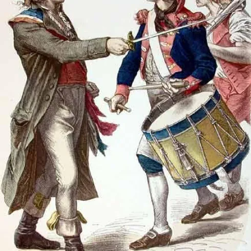 Historische Aufnahme - Sansculottes Historische Aufnahme - Sansculottes
