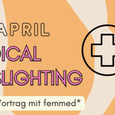 Ein Banner für die Kinomatinee am 08. März. Die Veranstaltung findet zum Weltfrauentag in Kooperation mit dem Soroptimist International Club Landau statt.