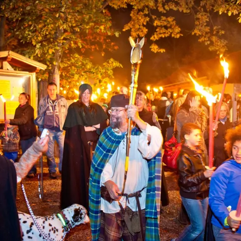 Fackelwanderung Samhain (© Donnersberg-Touristik-Verband) Fackelwanderung Samhain (© Donnersberg-Touristik-Verband)