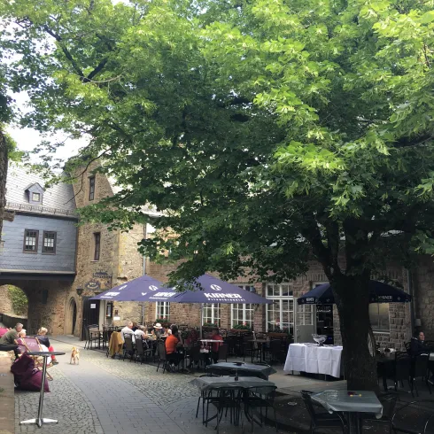 Burgrestaurant Terrasse ...