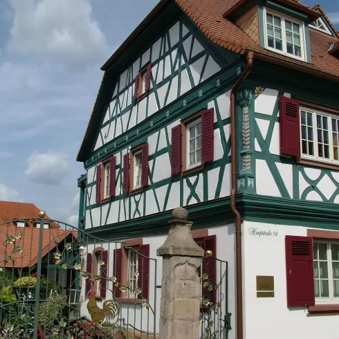 Fachwerkhaus Offenbach (© Verbandsgemeinde Offenbach)