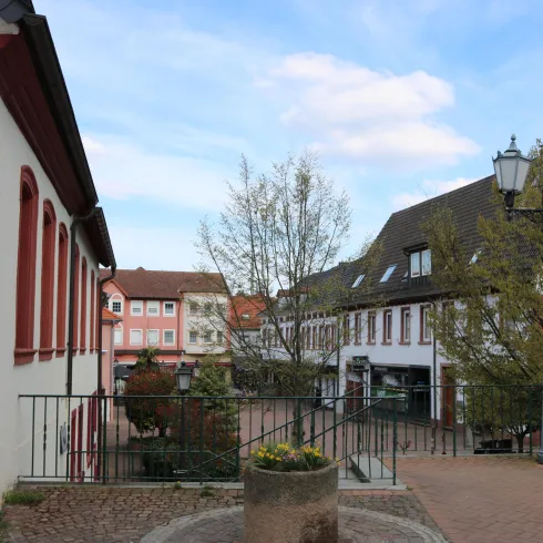 Blick auf den Schillerplatz