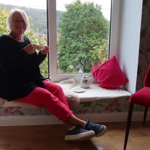 Ihre Gastgeberin (© Annette Spies)