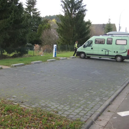 Wohnmobilstellplatz Hochspeyer (© VG Enkenbach-Alsenborn)