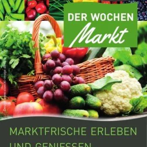 Plakat Wochenmarkt