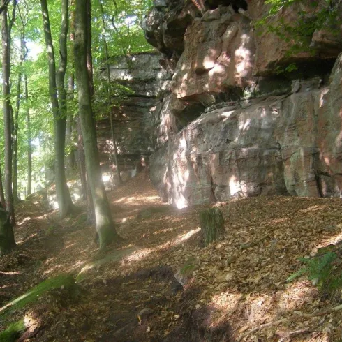 Seelenfelsen (© Touristikbüro Holzland / Sickinger Höhe)