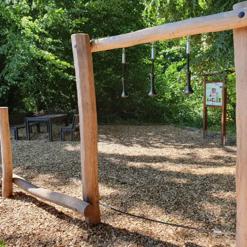 Kletterparcours am Storchenwanderweg Winden