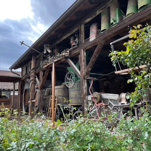 Grabenstraße alte Weinbaugeräte (© Bernard)