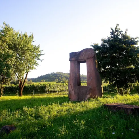 Weinstraßenfenster. (© Groß)