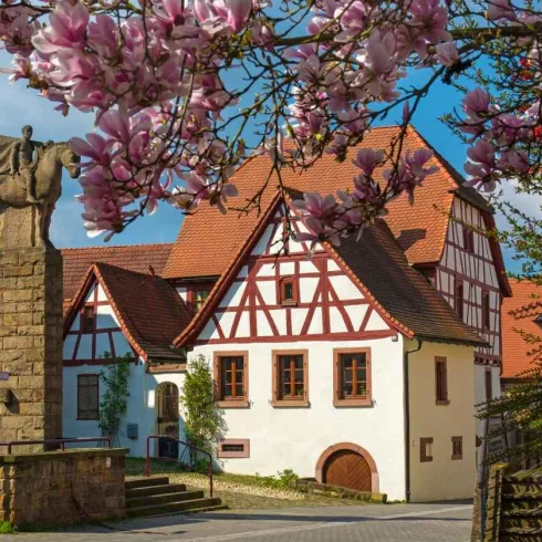 Ortsmitte Göllheim (© Kurt Lahr)