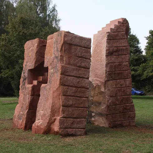Von hier aus (© Skulpturen Rheinland-Pfalz e.V.)
