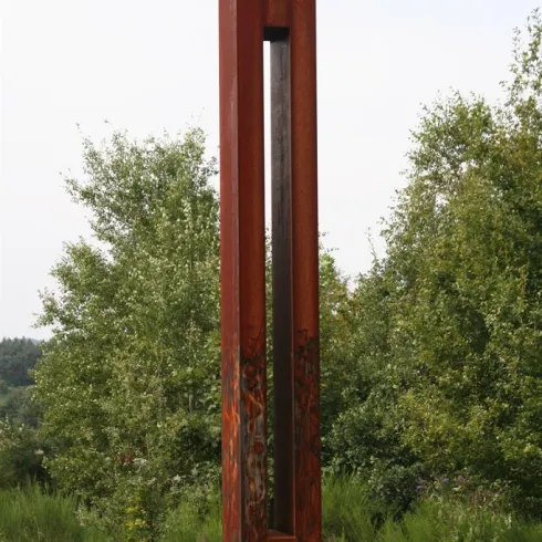 Peilung (© Skulpturen Rheinland-Pfalz e.V.)