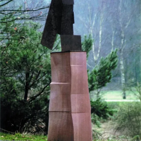 Doppelkopf und Doppeltorso (© Skulpturen Rheinland-Pfalz e.V.)