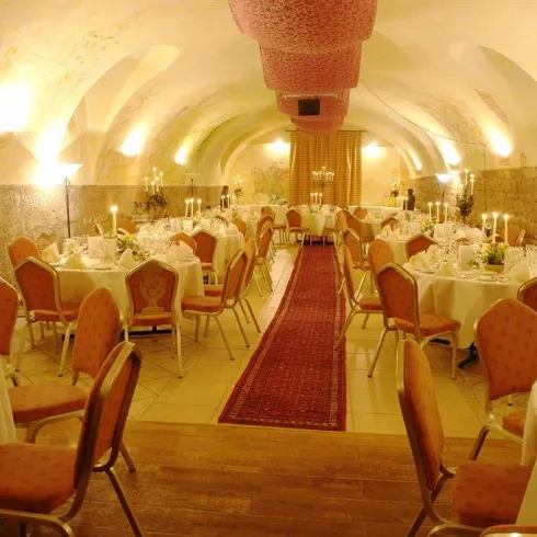 Bankett Wittelsbachkeller (© Hotel Schloss Edesheim)